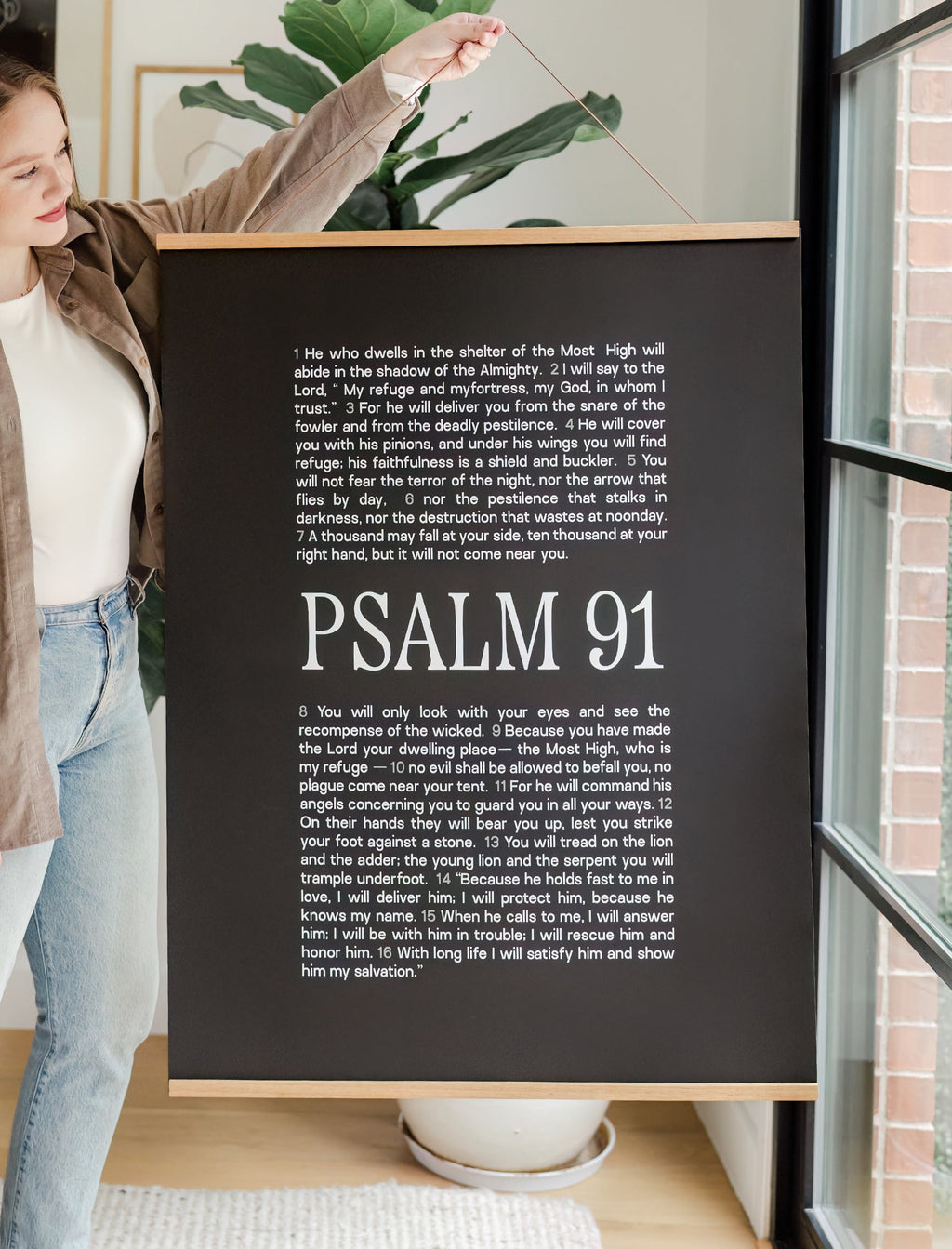 Large Poster: Psalm 91