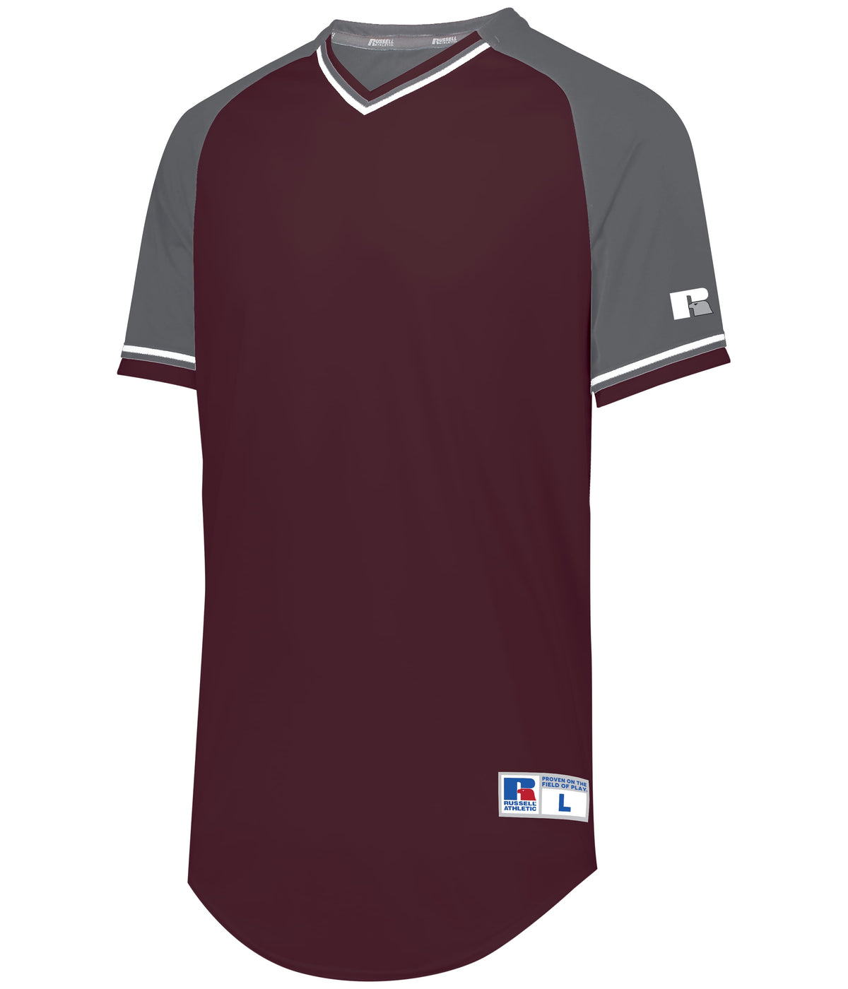 YOUTH CLASSIC V-NECK JERSEY - MOISTURE-WICKING POLYESTER