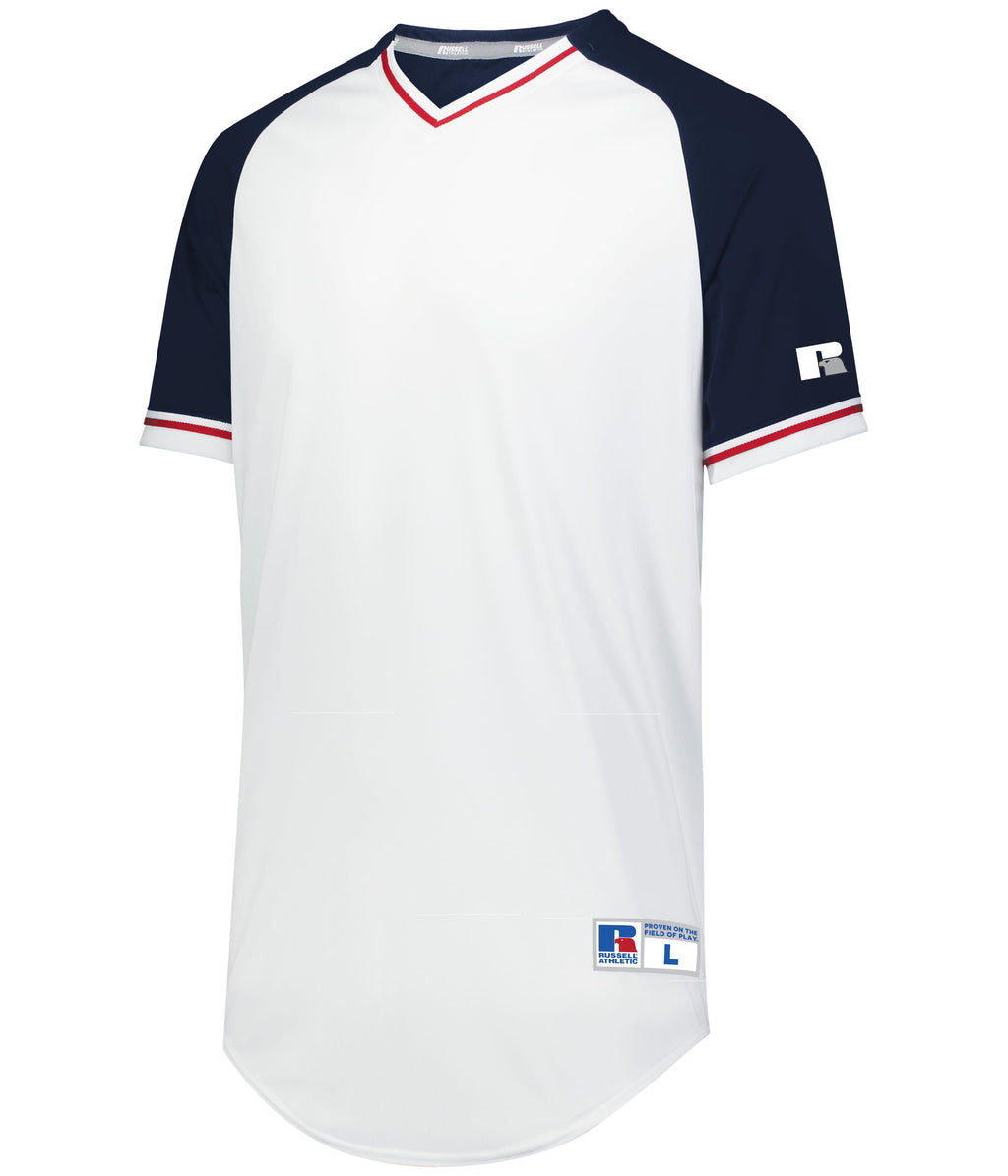 YOUTH CLASSIC V-NECK JERSEY - MOISTURE-WICKING POLYESTER