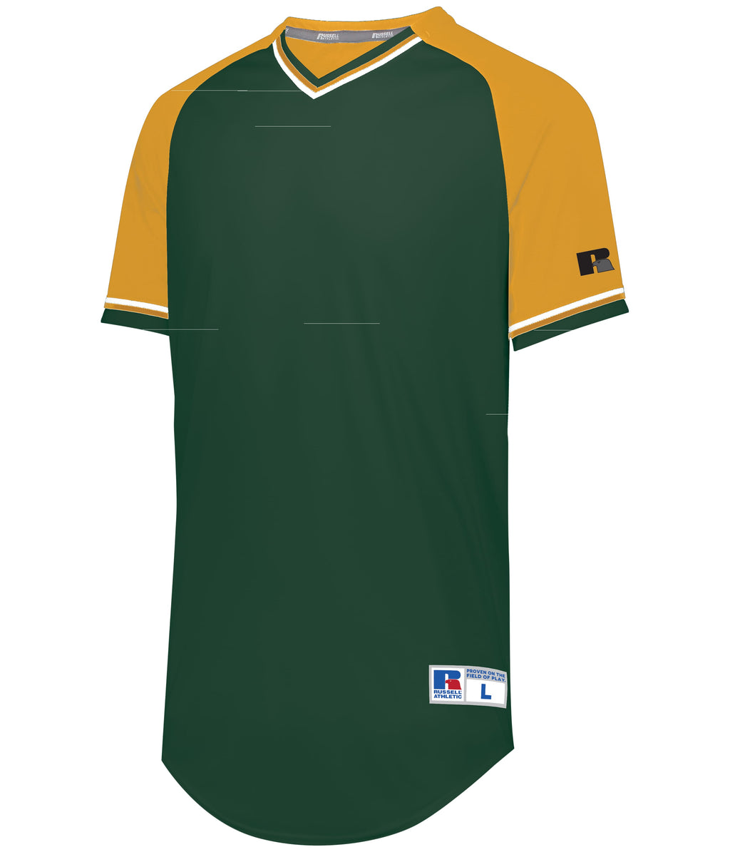 YOUTH CLASSIC V-NECK JERSEY - MOISTURE-WICKING POLYESTER