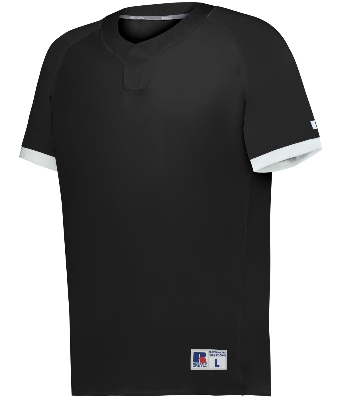 YOUTH BASELINE COVERED PLACKET BASEBALL JERSEY - MOISTURE-WICKING