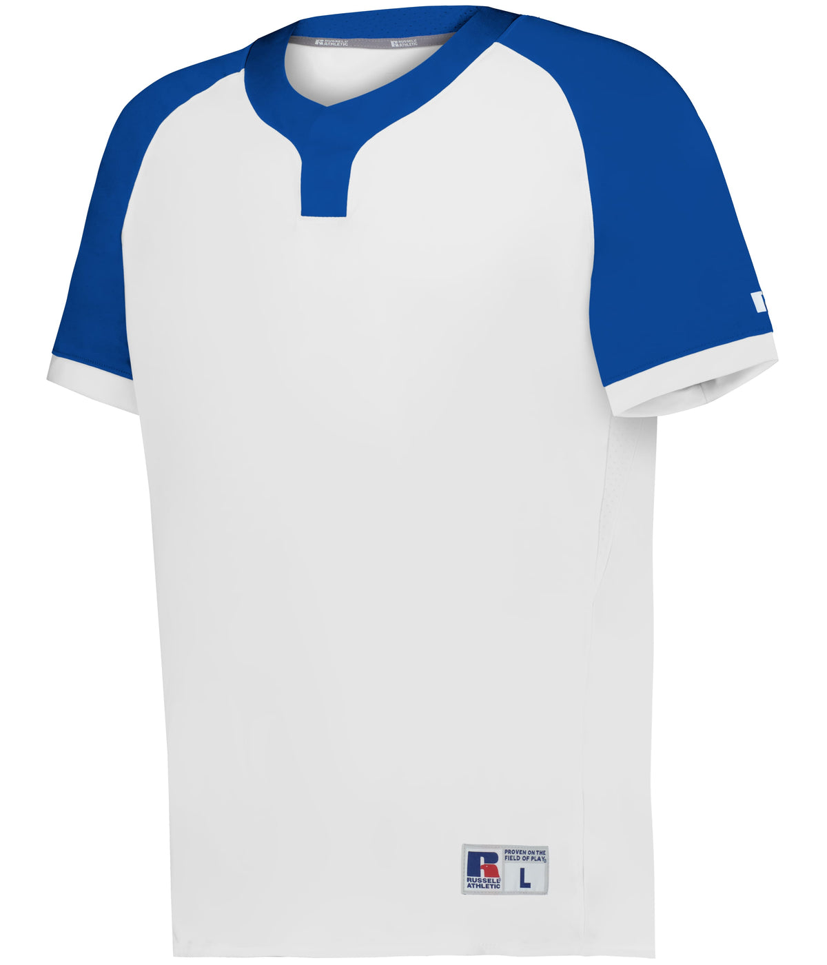 YOUTH BASELINE COVERED PLACKET BASEBALL JERSEY - MOISTURE-WICKING