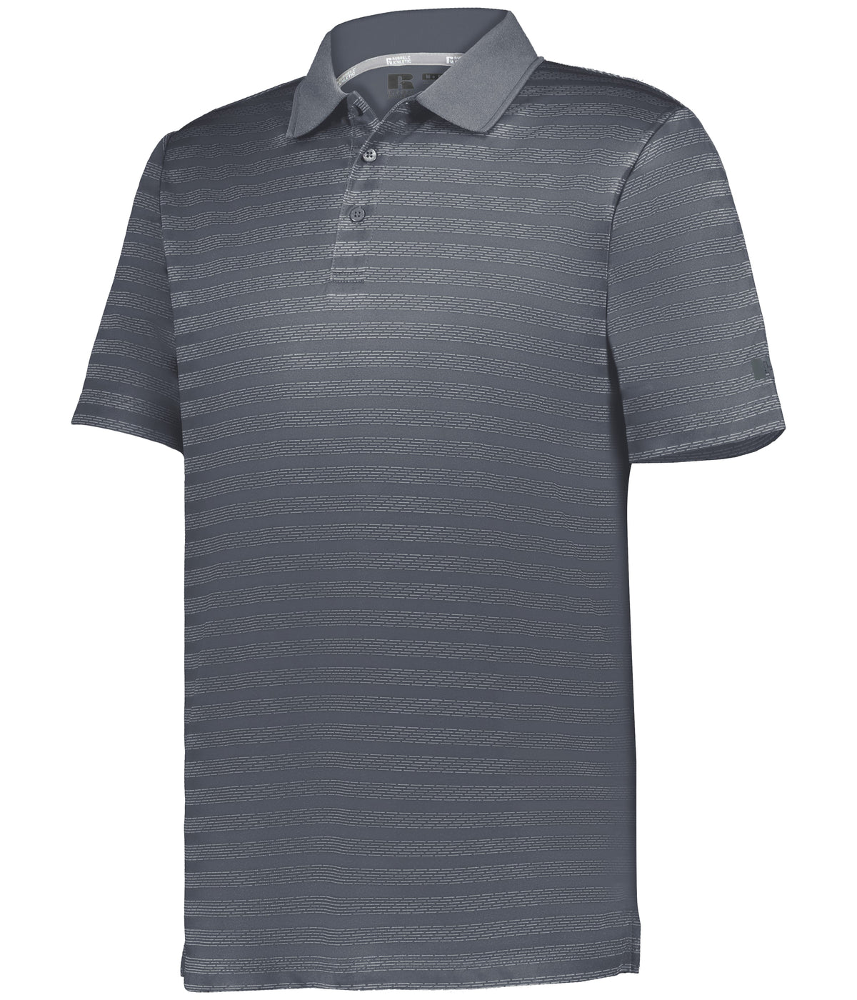 SIDELINE STRIPED POLO POLYESTER