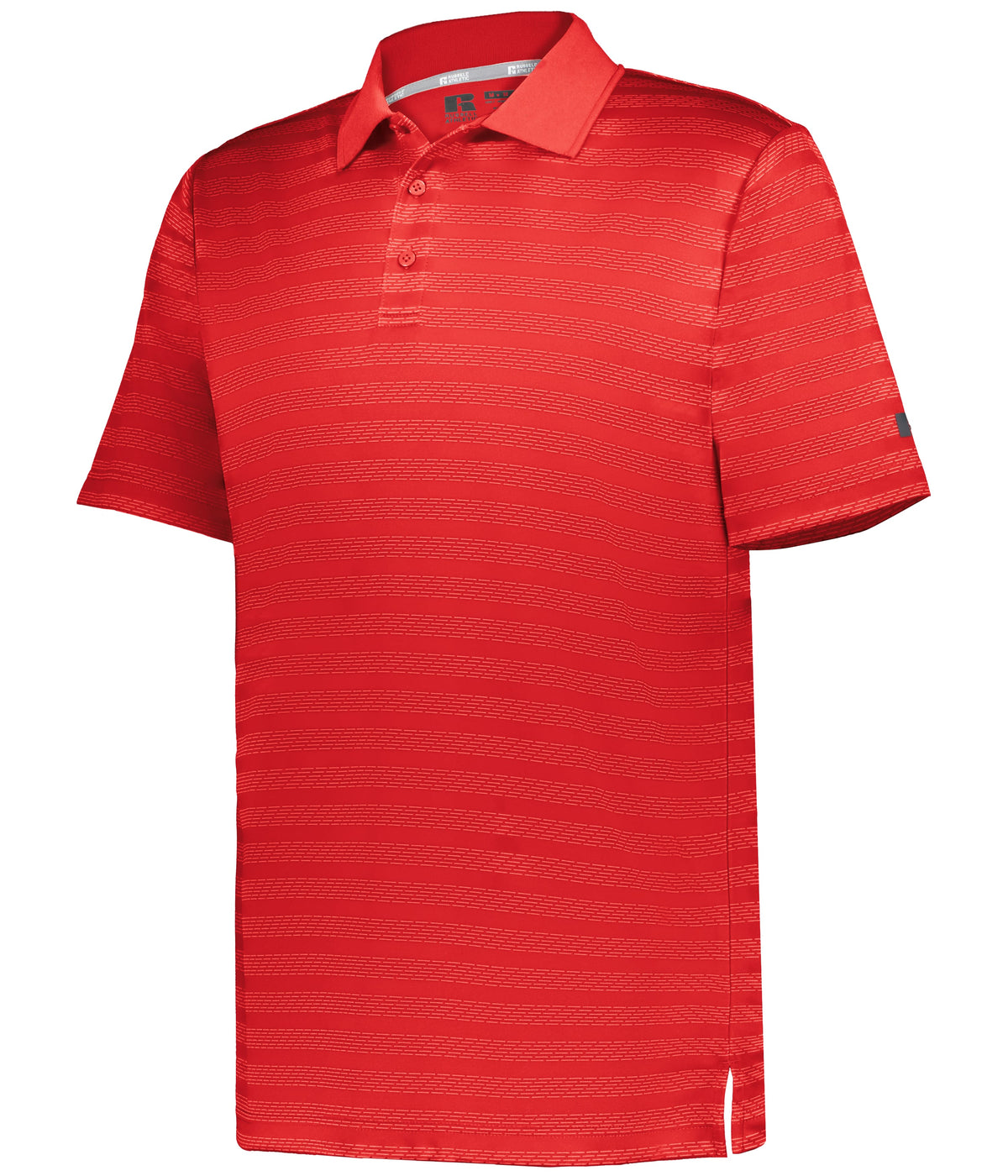 SIDELINE STRIPED POLO POLYESTER
