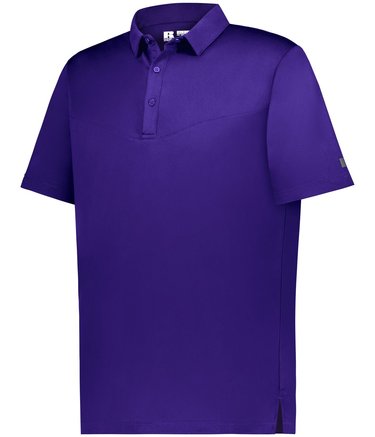 SIDELINE GRID POLO - MOISTURE-WICKING POLYESTER