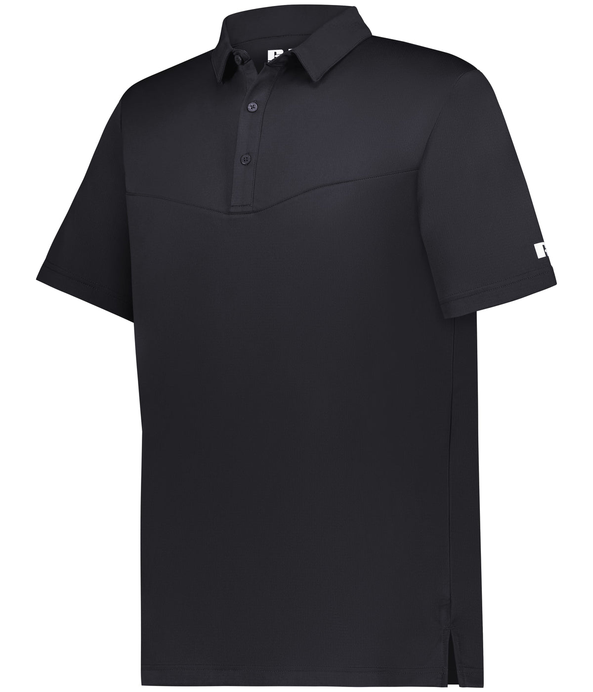 SIDELINE GRID POLO - MOISTURE-WICKING POLYESTER