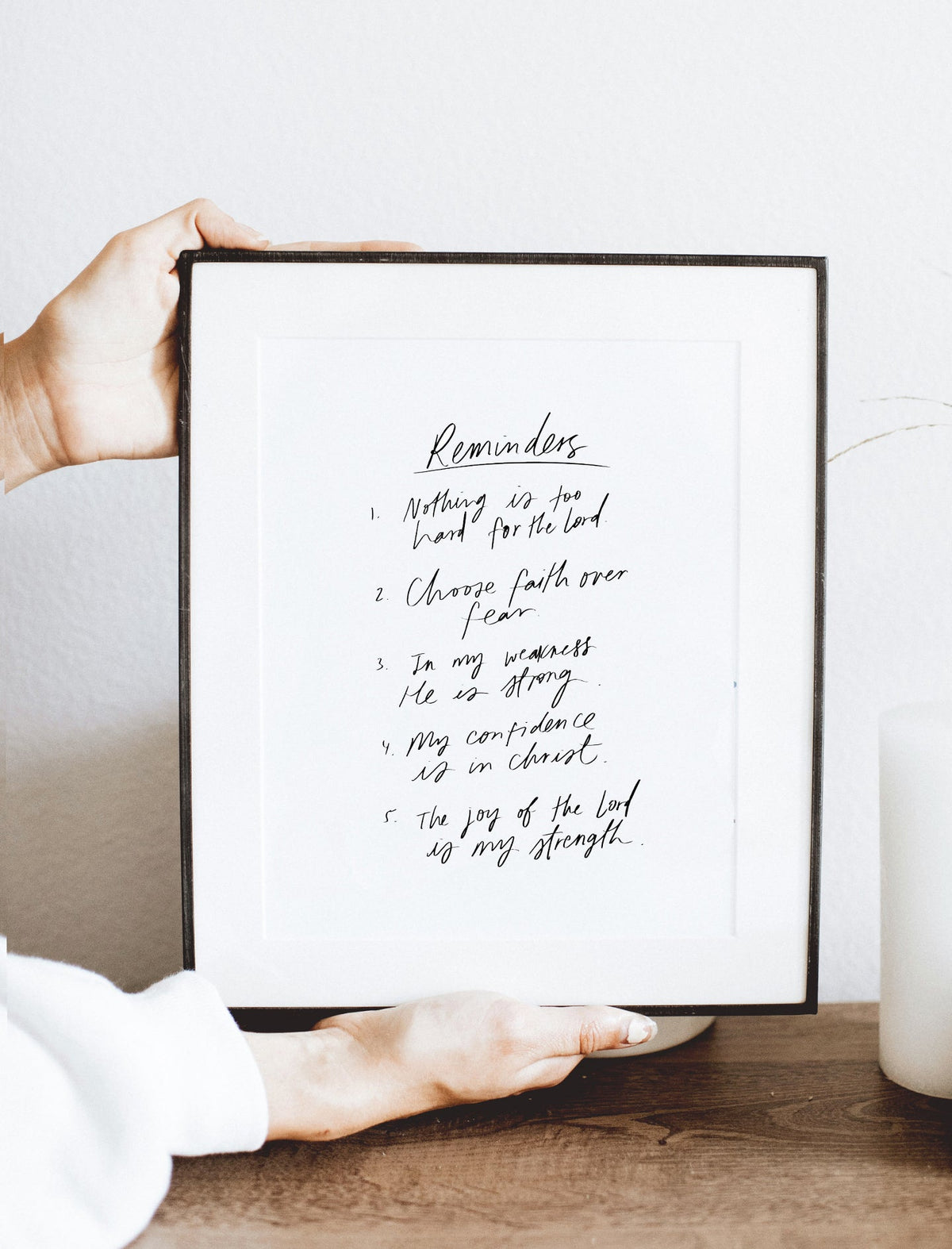 8x10 Reminders