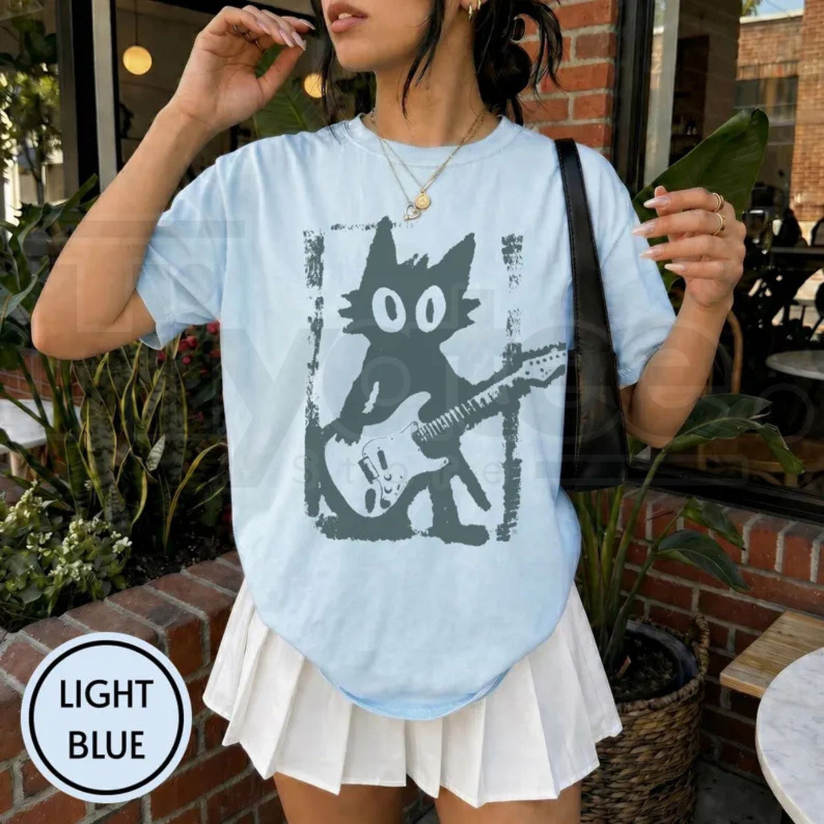 Rock Star Cat T-Shirt