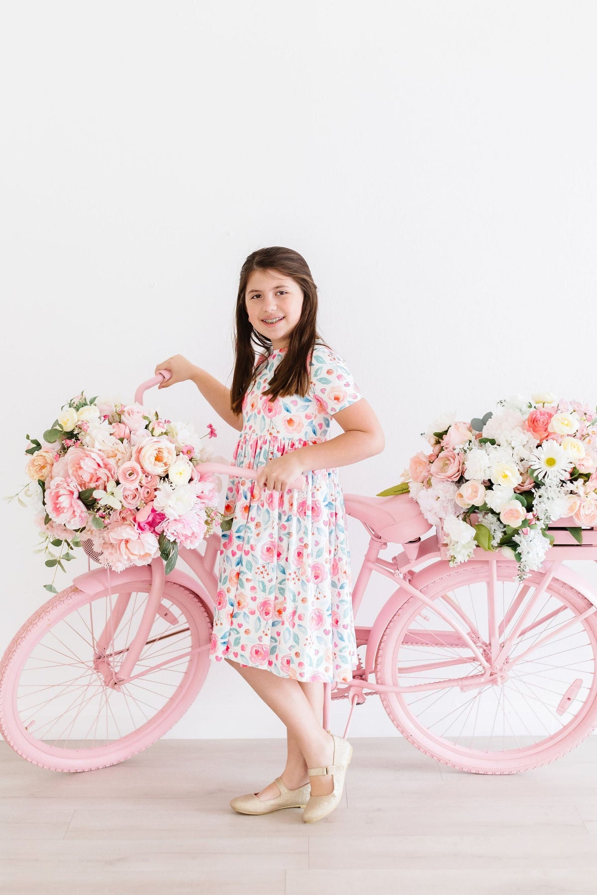 Rosettes S/S Pocket Twirl Dress