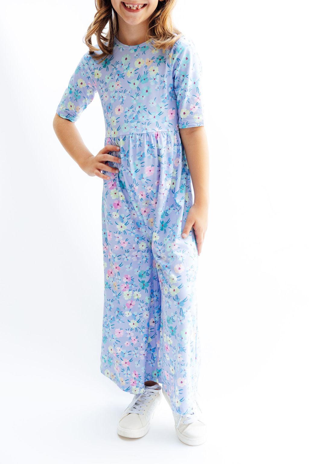 Petal Party Wide Leg Jumpsuit