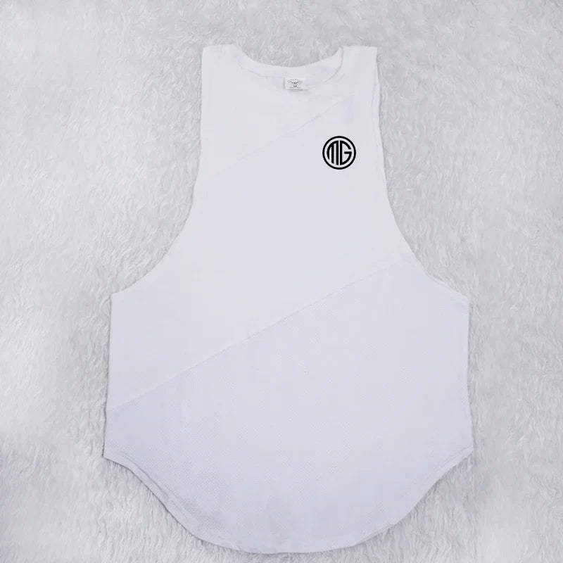 MuscleFlex Stringer Vest: Gym & Hip Hop Tank