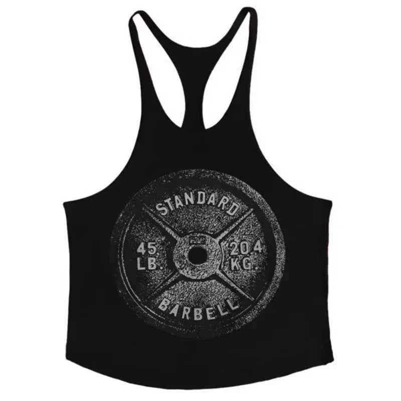 Men’s Y-Back Gym Stringer Tank Top