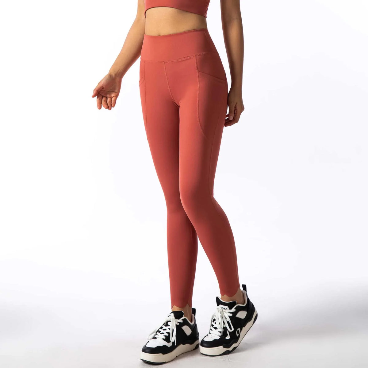 FUBEIKE Lace Cross Yoga Sports Bra Top