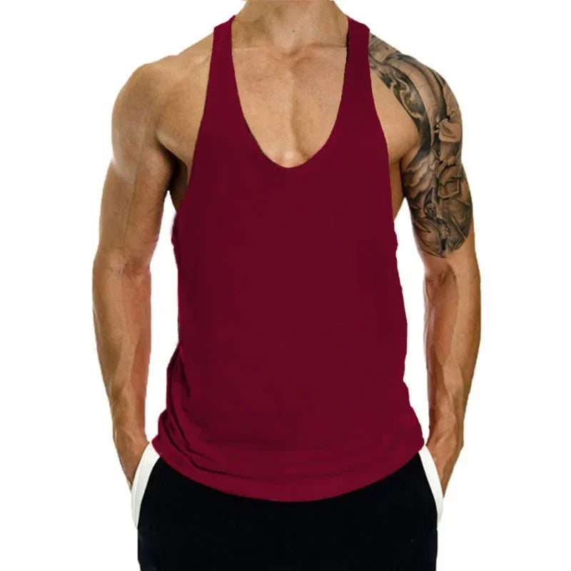 Men’s Cotton Gym Training Tank Top