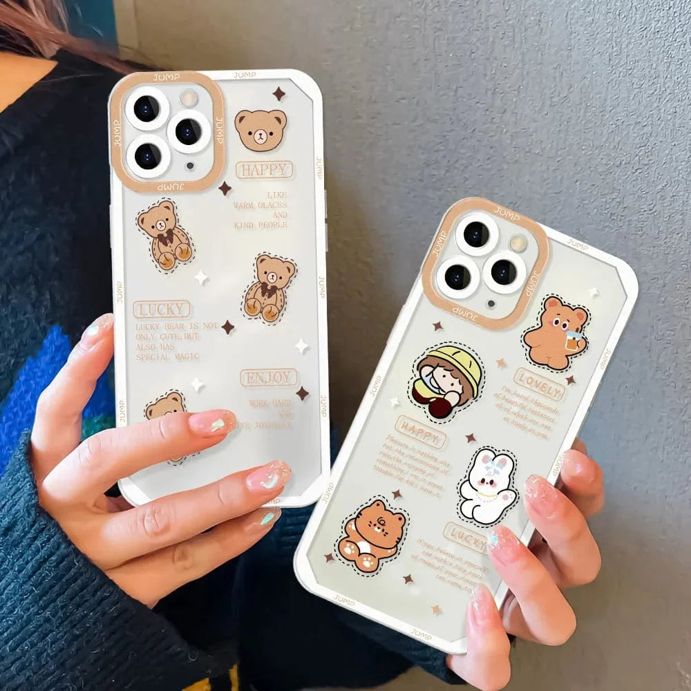 Cartoon Panda iPhone Case