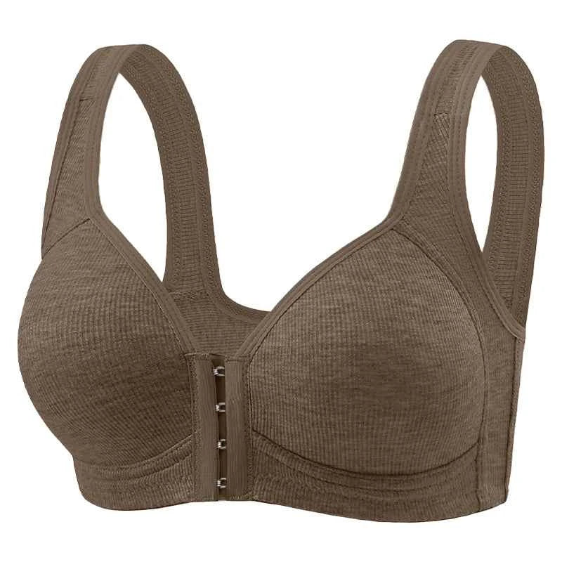ComfyEase: Seamless Front-Close Bra for Women