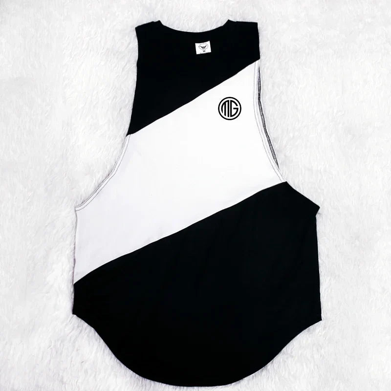 MuscleFlex Stringer Vest: Gym & Hip Hop Tank