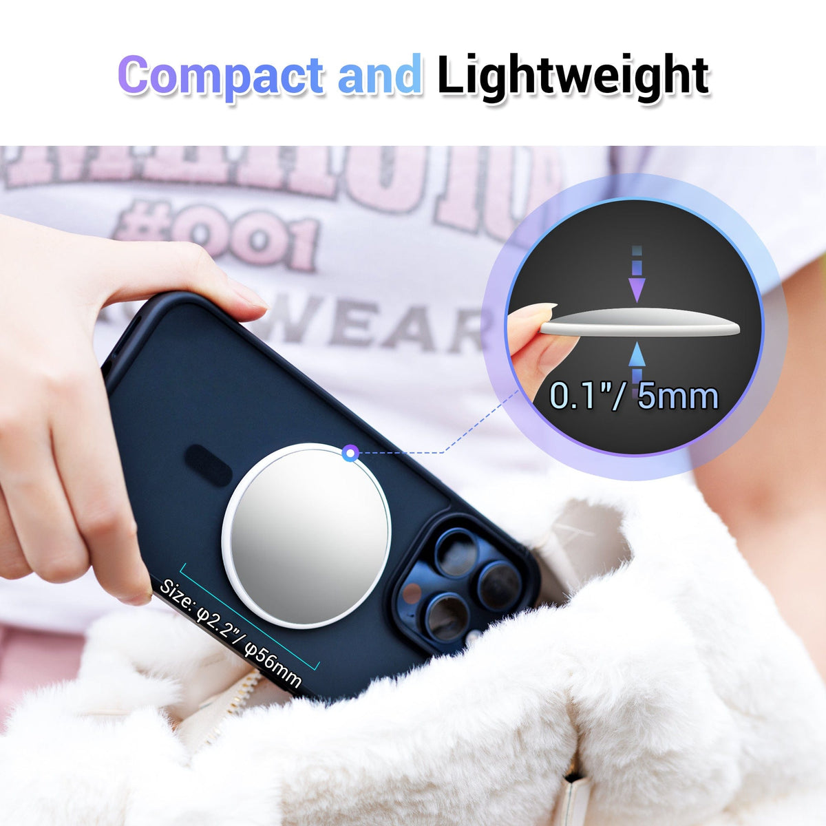 Magnetic Selfie Mirror
