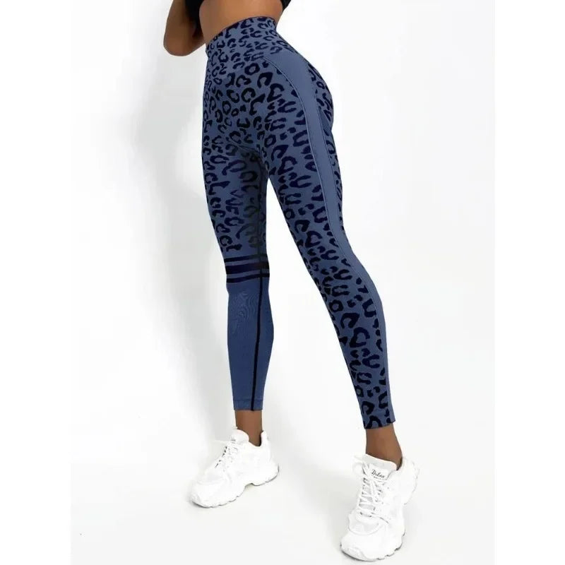 Seamless Leopard Leggings