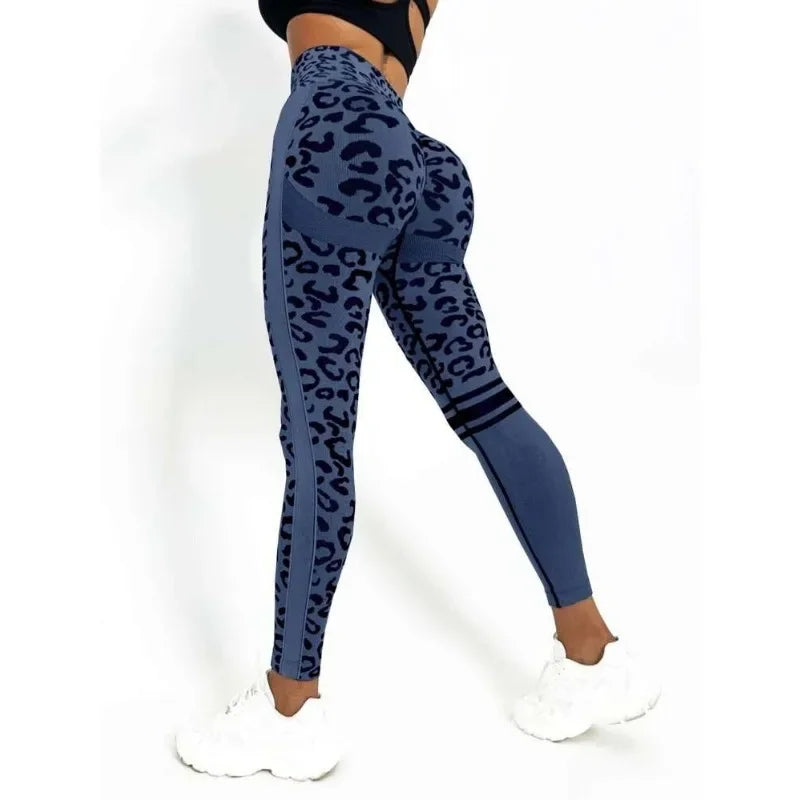 Seamless Leopard Leggings