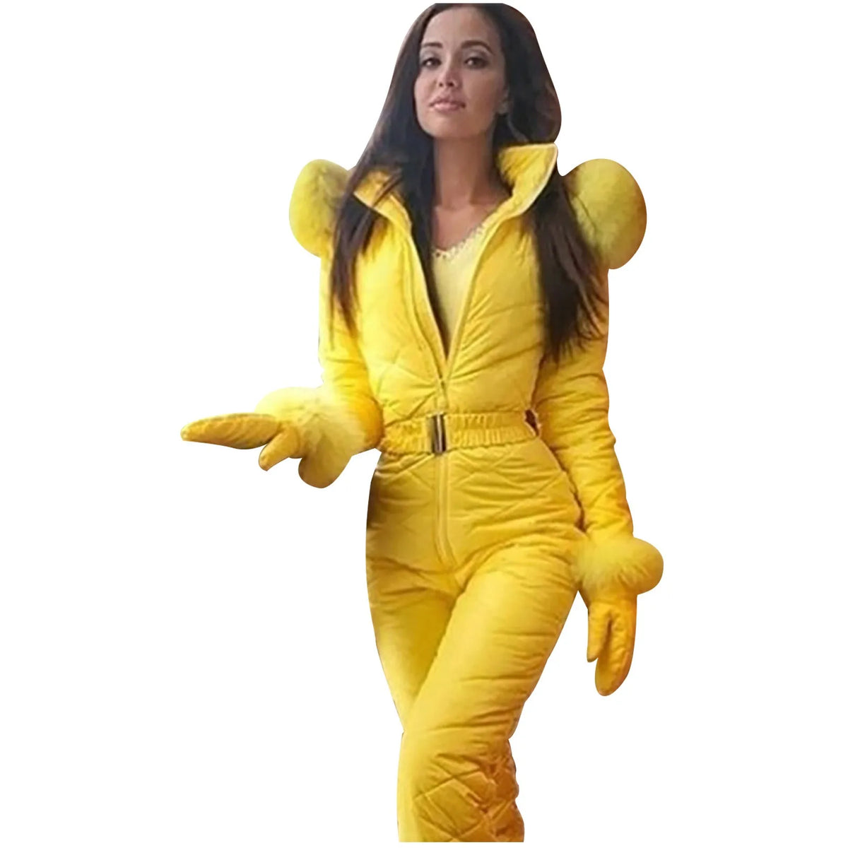 Womens Ski Wear Hoodie Jackets One-Piece