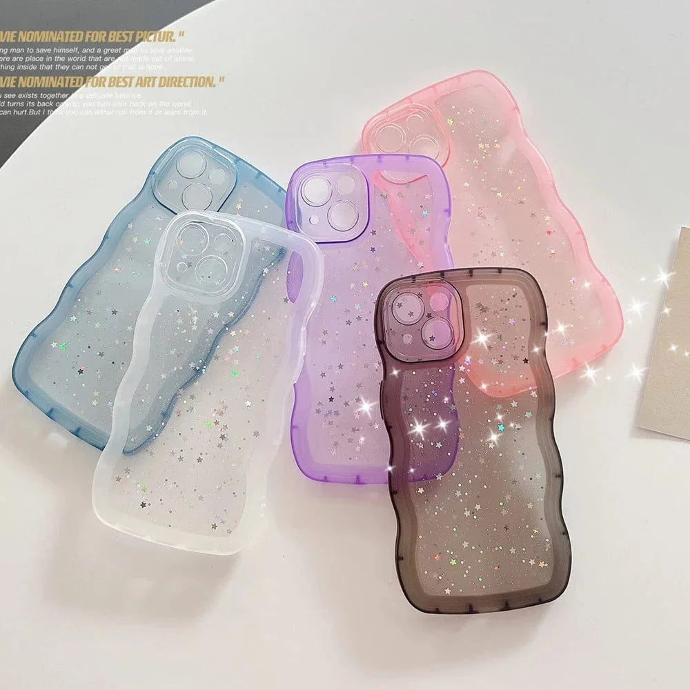 Glue Star Wavy iPhone Case