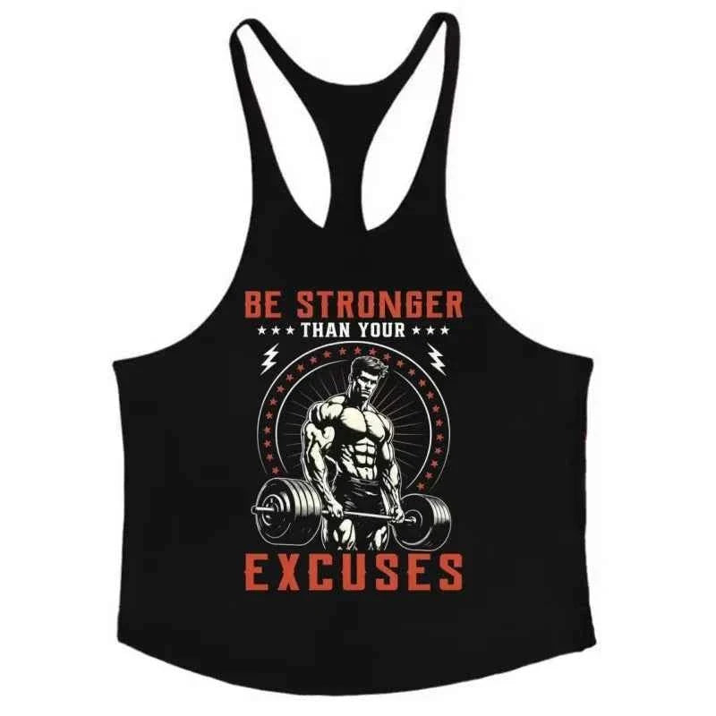Men’s Lightweight Gym Stringer Tank Top