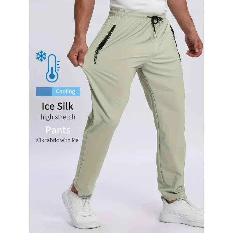 Men's Summer Moisture-Wicking Gym Pants