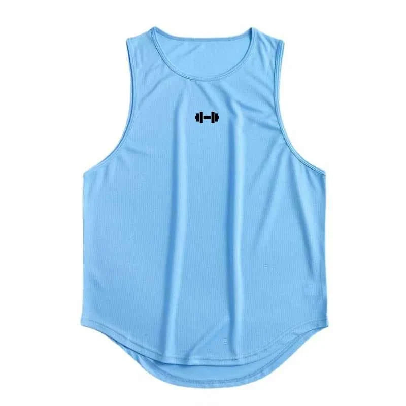 BreezeFit Men's Quick-Dry Gym Tank Top
