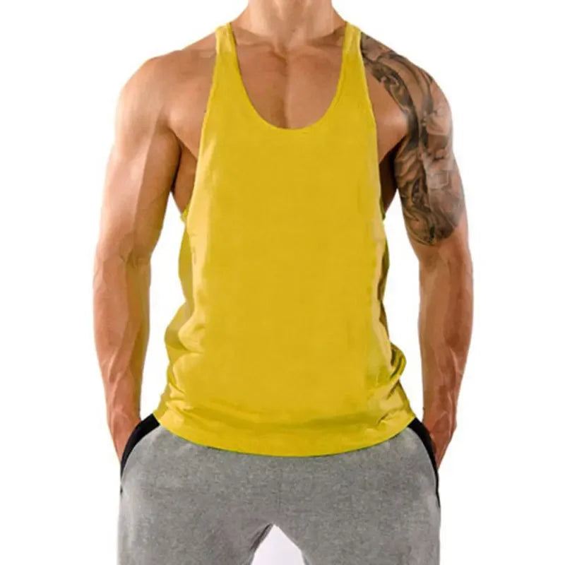 Men’s Cotton Gym Training Tank Top