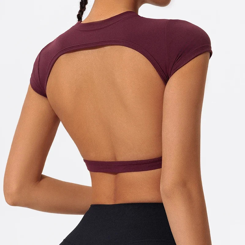 Quick-Dry Yoga Tops