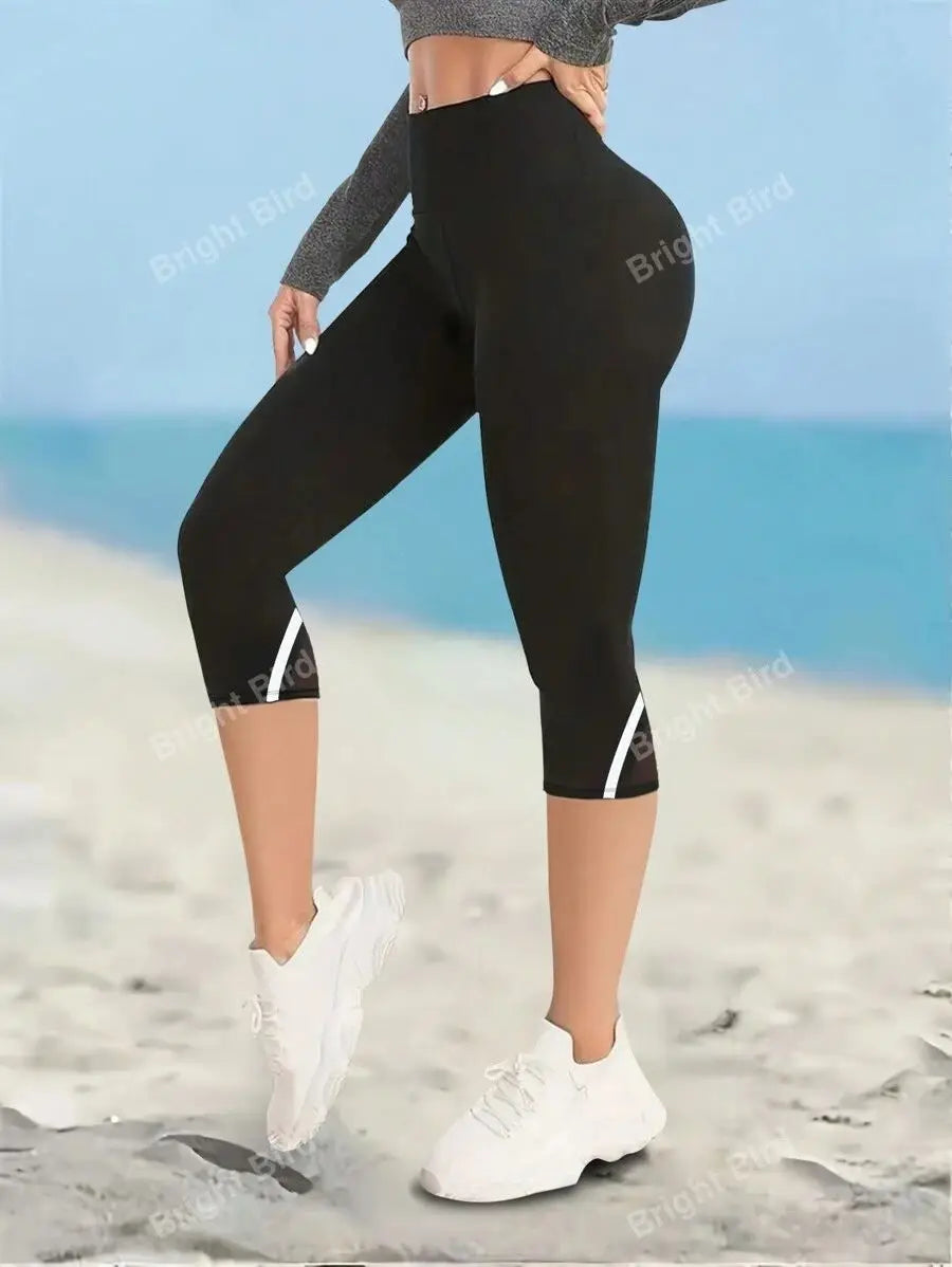Mesh High Waist Yoga Pants