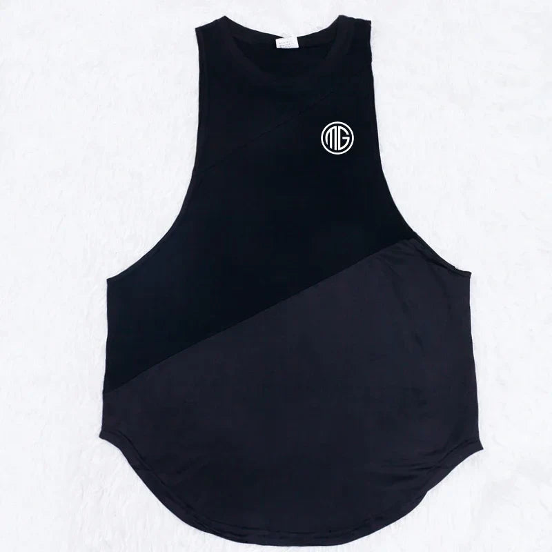MuscleFlex Stringer Vest: Gym & Hip Hop Tank