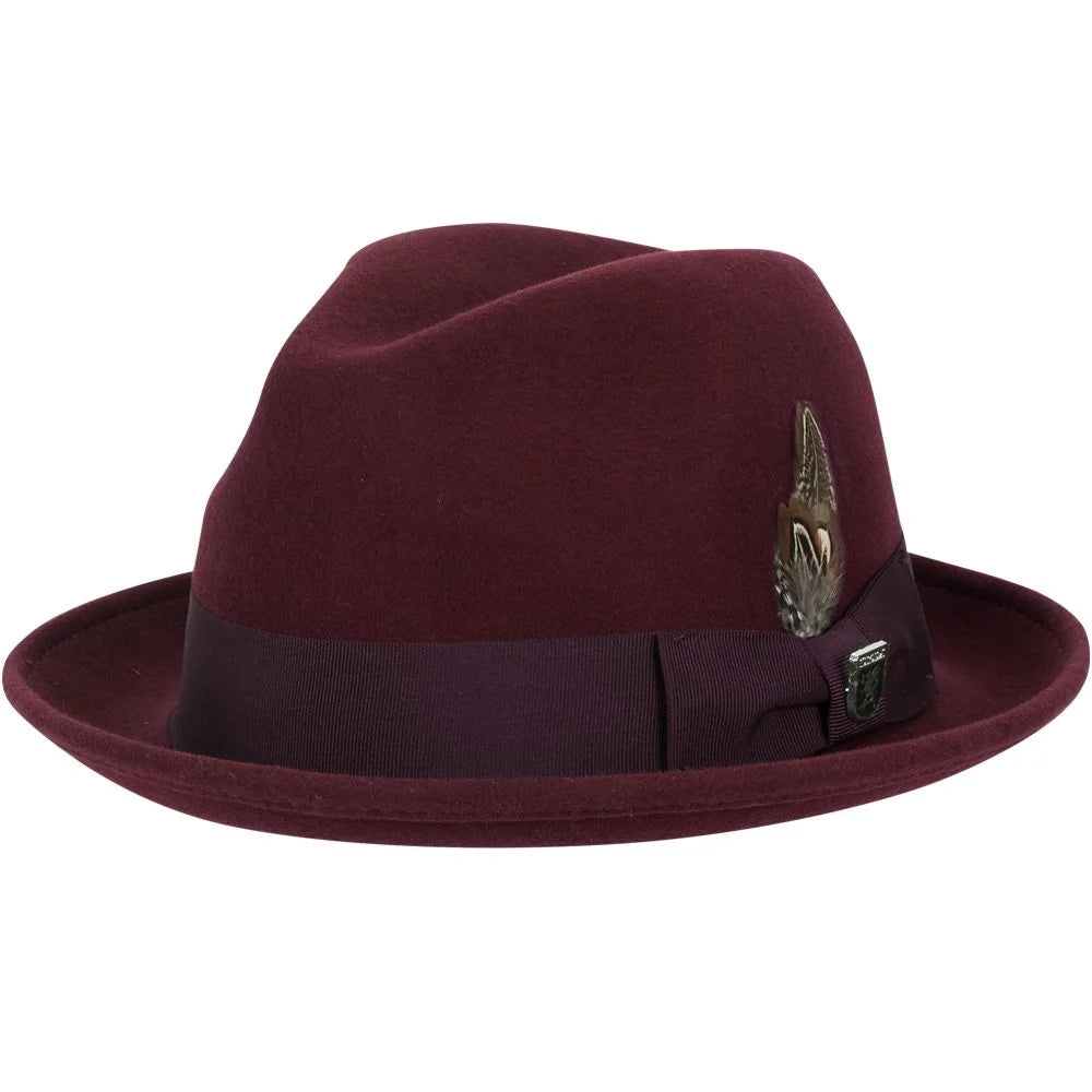 Stacy Adams Chelsea - Wool Fedora Hat