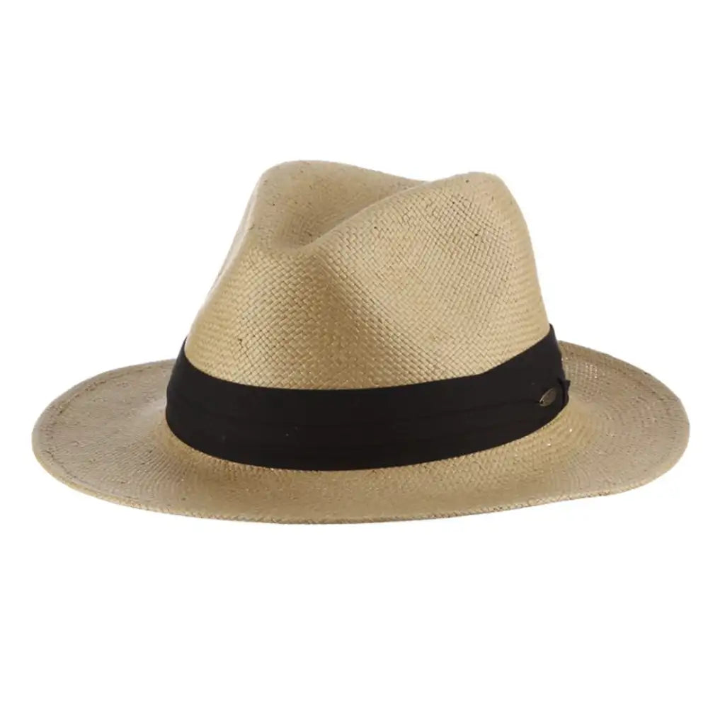 Scala Sausalito- Toyo Straw Fedora Hat