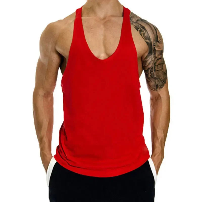 Men’s Cotton Gym Training Tank Top