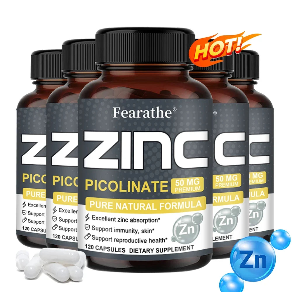 ZincMax 50: Immune & Skin Boost, Pure & Potent