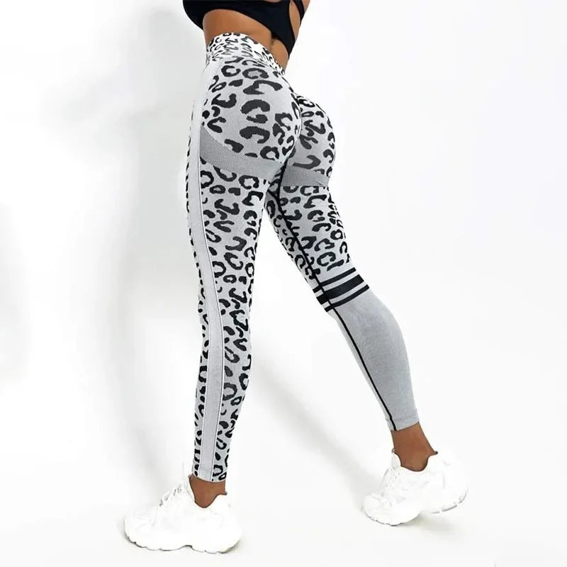 Seamless Leopard Leggings