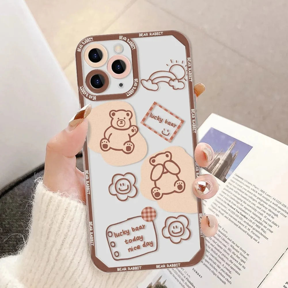 Cartoon Panda iPhone Case