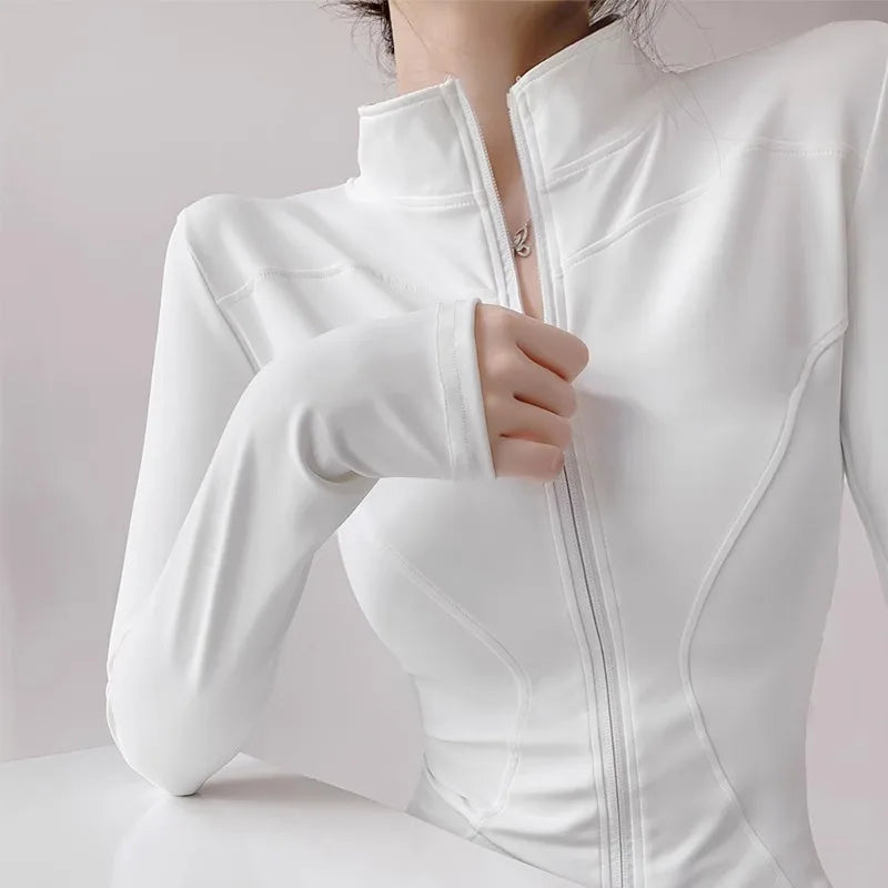 ActiveFlex Long Sleeve Yoga Jacket for Women