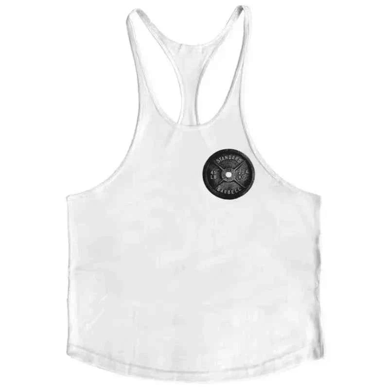 Men’s Y-Back Gym Stringer Tank Top