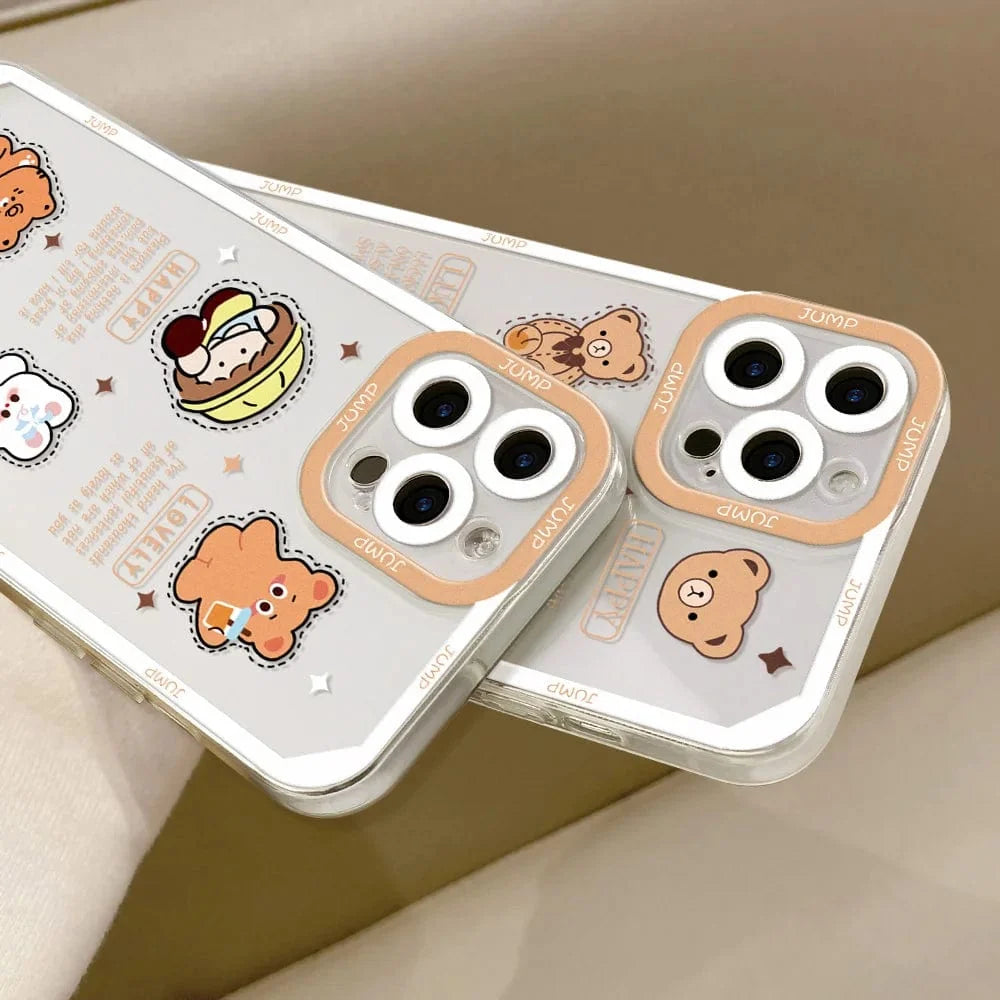 Cartoon Panda iPhone Case
