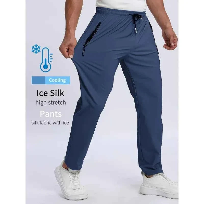 Men's Summer Moisture-Wicking Gym Pants