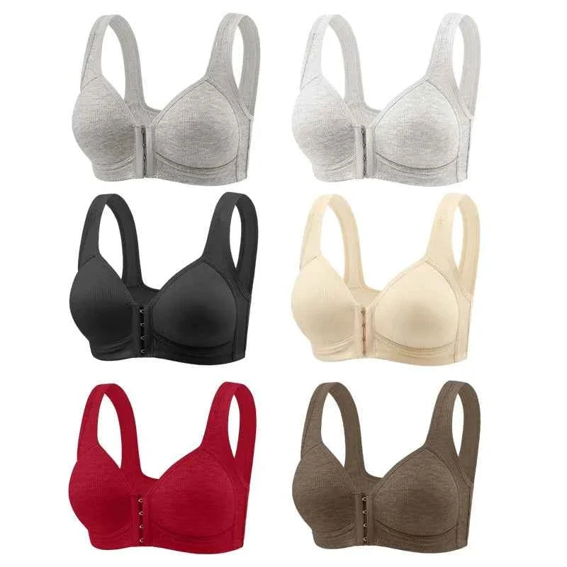 ComfyEase: Seamless Front-Close Bra for Women