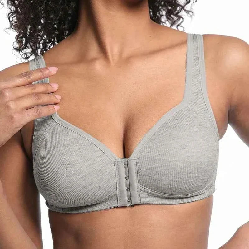 ComfyEase: Seamless Front-Close Bra for Women