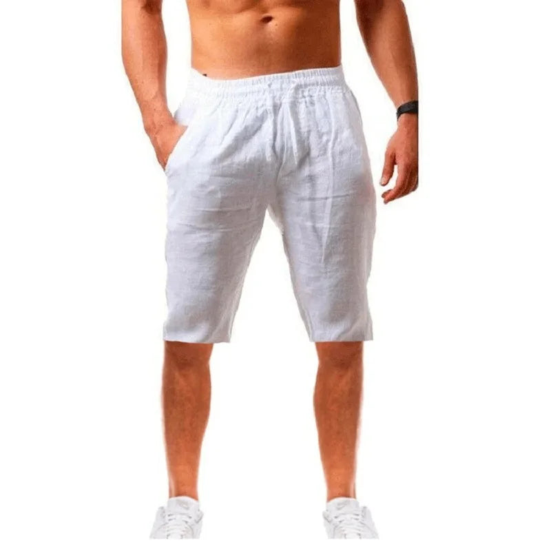 BreezeFit Men's Linen Shorts: Cool, Stylish, Versatile