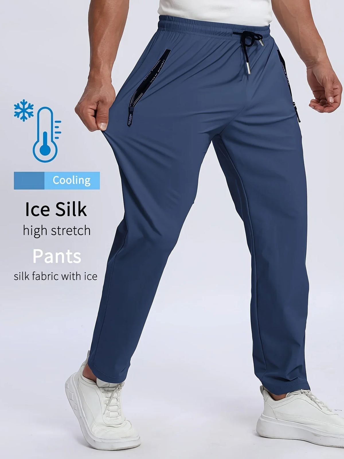 Men's Summer Moisture-Wicking Gym Pants