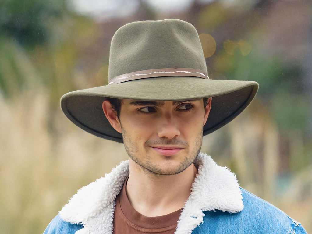 Outdoor Wool Felt Hat Merino Tahoe