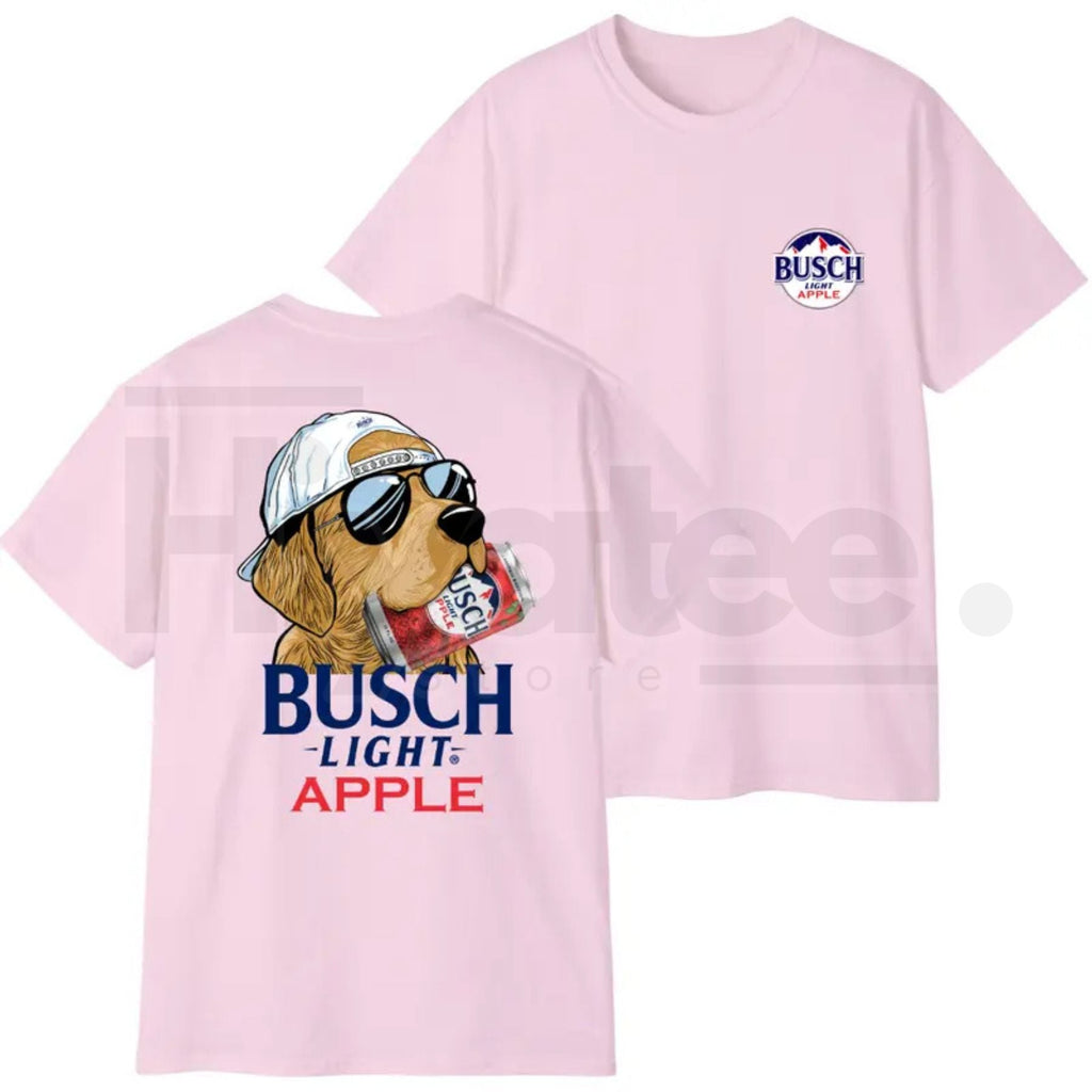 "The Golden Happy Hour" – Funny Retriever Beer Can Graphic Top