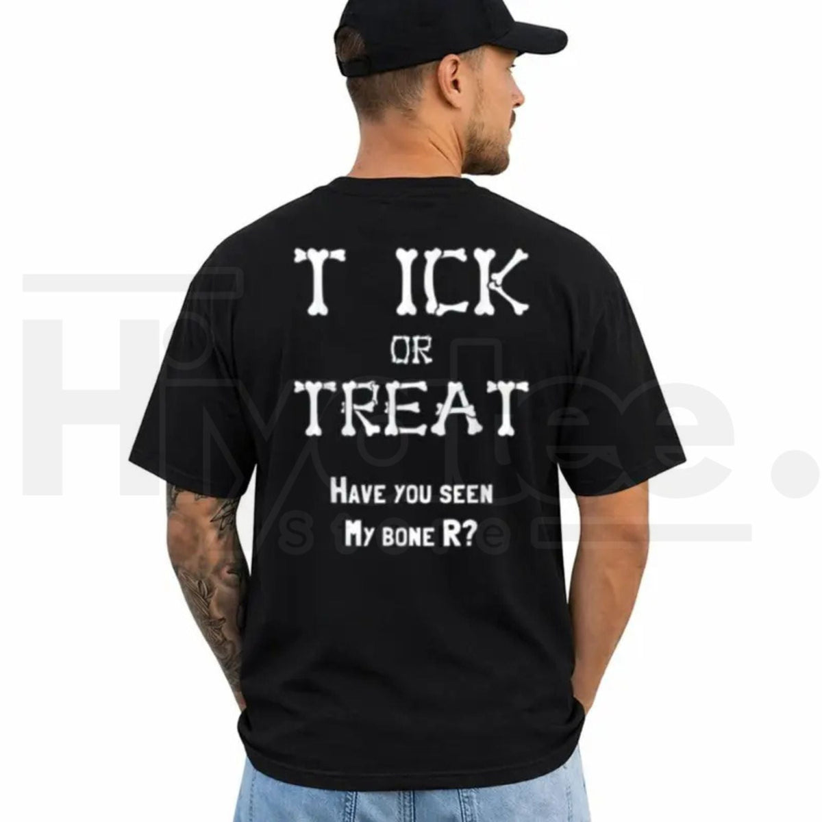 Tick Or Treat Halloween Funny Shirt – Sarcastic Insect Pun Graphic Tee